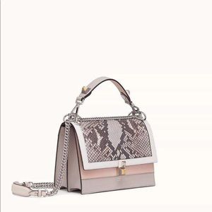 Fendi Kan I python bag